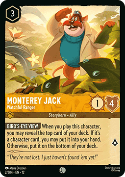 Monterey Jack - Watchful Ranger - Wilds Unknown (Common) [12WIL-2]