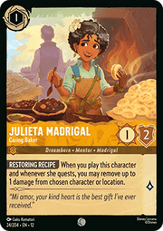 Julieta Madrigal - Caring Baker - Wilds Unknown (Common) [12WIL-24]
