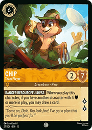 Chip - Team Player - Wilds Unknown (Common) [12WIL-27]
