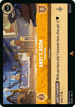 Andy's Room - Home Base - Wilds Unknown (Rare) [12WIL-34]