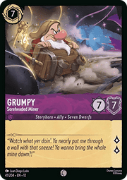 Grumpy - Soreheaded Miner - Wilds Unknown (Common) [12WIL-41]