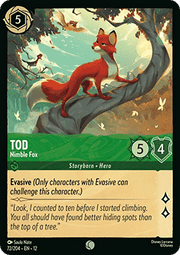 Tod - Nimble Fox - Wilds Unknown (Common) [12WIL-72]