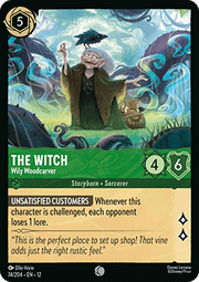 The Witch - Wily Woodcarver - Wilds Unknown (Common) [12WIL-74]