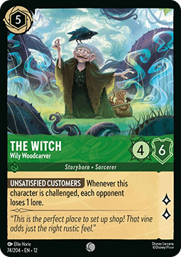 The Witch - Wily Woodcarver - Wilds Unknown (Common) [12WIL-74]