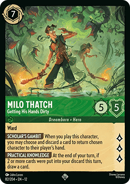 Milo Thatch - Getting His Hands Dirty (V.1)
