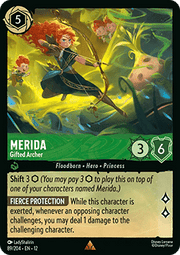 Merida - Gifted Archer (V.1) - Wilds Unknown (Rare) [12WIL-89]
