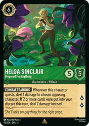Helga Sinclair - Prepared for Anything - Wilds Unknown (Rare) [12WIL-93]