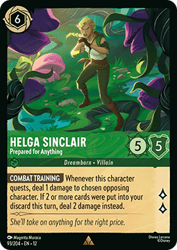 Helga Sinclair - Prepared for Anything - Wilds Unknown (Rare) [12WIL-93]