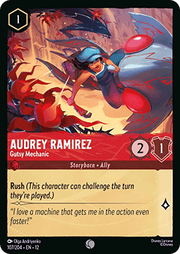 Audrey Ramirez - Gutsy Mechanic - Wilds Unknown (Common) [12WIL-107]