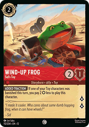 Wind-Up Frog - Sid's Toy - Wilds Unknown (Common) [12WIL-112]