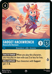 Gadget Hackwrench - Resourceful Mechanic - Wilds Unknown (Super Rare) [12WIL-145]
