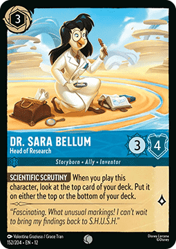 Dr. Sara Bellum - Head of Research - Wilds Unknown (Common) [12WIL-152]