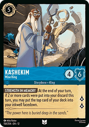 Kashekim - Wise King - Wilds Unknown (Uncommon) [12WIL-158]