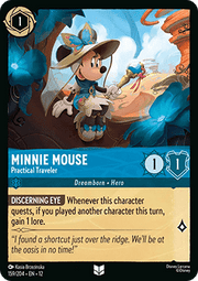 Minnie Mouse - Practical Traveler (V.1) - Wilds Unknown (Uncommon) [12WIL-159]