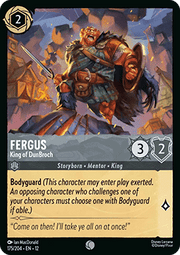 Fergus - King of DunBroch - Wilds Unknown (Common) [12WIL-175]
