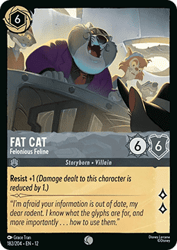 Fat Cat - Felonious Feline - Wilds Unknown (Common) [12WIL-182]
