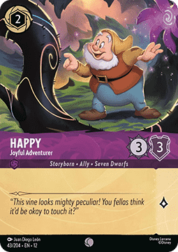 Happy - Joyful Adventurer (V.2) - Wilds Unknown (Common) [12WIL-43]