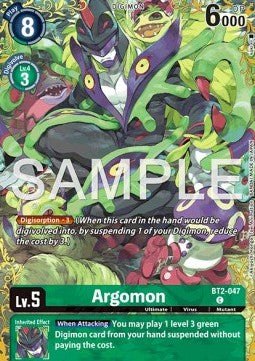 Argomon (BT2-047) - Dual Revolution (Alternative Art) [BT-25-BT2-047]