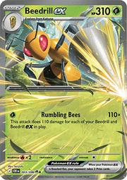 Beedrill ex - Chaos Rising (Double Rare) [CRI-003]