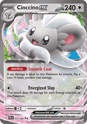 Cinccino ex - Chaos Rising (Double Rare) [CRI-073]