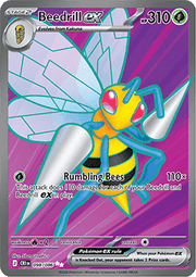 Beedrill ex - Chaos Rising (Ultra Rare) [CRI-098]