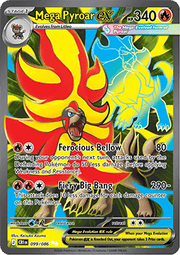 Mega Pyroar ex - Chaos Rising (Ultra Rare) [CRI-099]