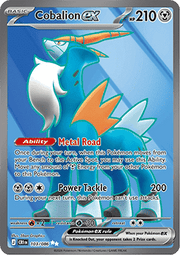 Cobalion ex - Chaos Rising (Ultra Rare) [CRI-103]