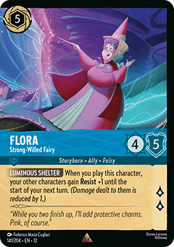 Flora - Strong-Willed Fairy (V.2)