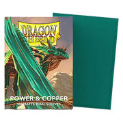 100 Dragon Shield Sleeves - Matte Dual Power & Copper