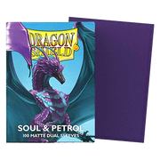 100 Dragon Shield Sleeves - Matte Dual Soul & Petrol
