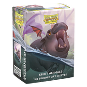 100 Dragon Shield Sleeves - Brushed The Snortle