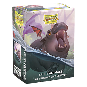 100 Dragon Shield Sleeves - Brushed The Snortle