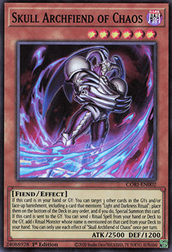 Skull Archfiend of Chaos (V.1 - Super Rare)