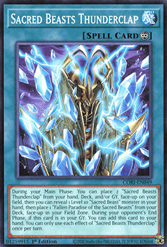 Sacred Beasts Thunderclap