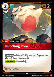Punching Poro