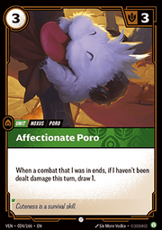 Affectionate Poro