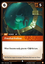 Fretful Feline