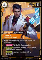 Jayce, Hammer in Hand (V.1 - Rare)