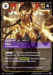 Mel, Defiant Soul (V.1 - Rare)
