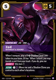 Zed, Without a Sound (V.1 - Rare)