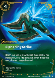 Siphoning Strike