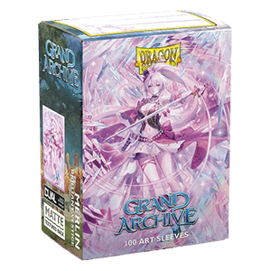100 Dragon Shield Sleeves - Matte Dual Merlin Veritor