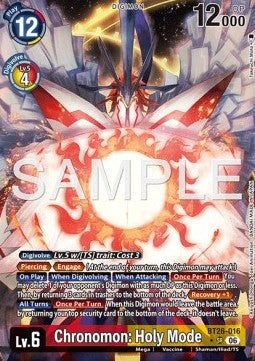 Chronomon: Holy Mode (BT26-016) (V.2)