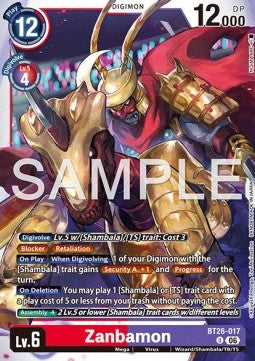 Zanbamon (BT26-017)