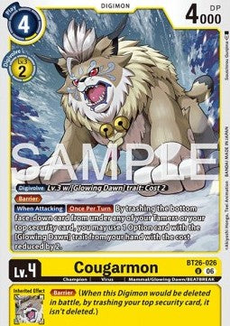 Cougarmon (BT26-026)