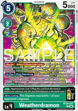 Weatherdramon (BT26-037)