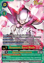 Rosemon: Burst Mode / Aguichant Lèvres (BT26-050) (V.3)
