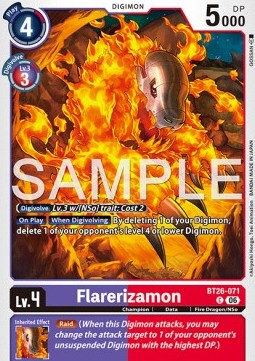 Flarerizamon (BT26-071)