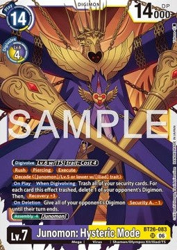 Junomon: Hysteric Mode (BT26-083) (V.1)