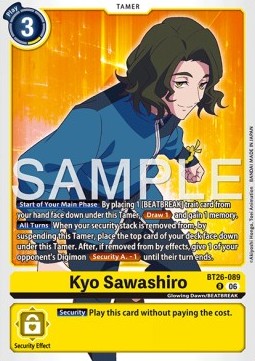 Kyo Sawashiro (BT26-089)